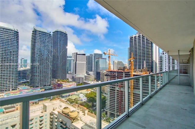 1111 SW 1st Ave Unit 2223-N, Miami, FL 33130 - balcony featuring a city view