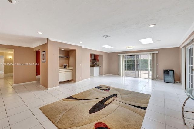 2730 NW 105th Ter, Coral Springs, FL 33065 - building lobby with crown molding and recessed lighting