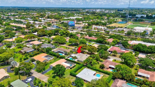 2730 NW 105th Ter, Coral Springs, FL 33065 - aerial view of property's location featuring nearby suburban area