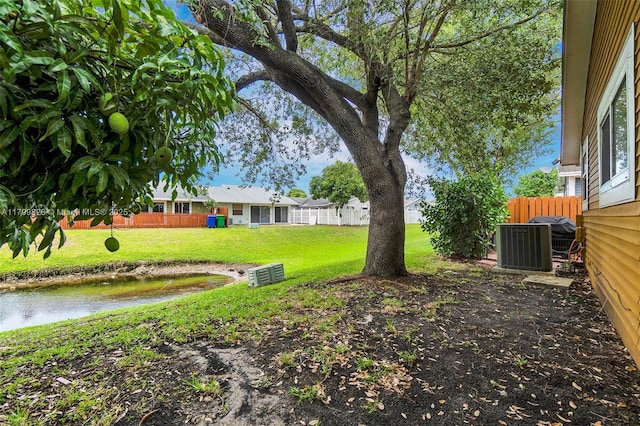 9821 W Fern Ln, Miramar, FL 33025 - view of yard with central AC unit