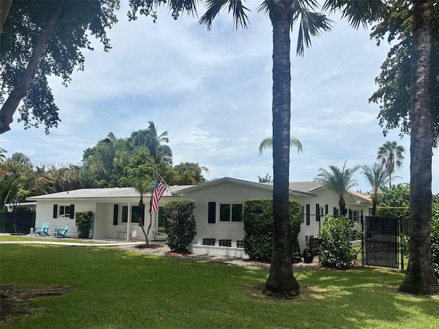 16195 SW 78th Ave, Palmetto Bay, FL 33157 - rear view of house