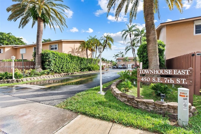 450 SE 7th St Unit 230, Dania Beach, FL 33004 - view of asphalt road featuring street lighting