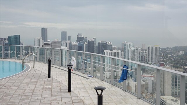 851 NE 1st Ave Unit 2208, Miami, FL 33132 - community pool with a view of city