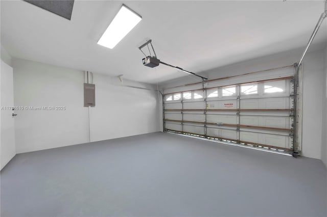 20076 NW 85th Ave, Hialeah, FL 33015 - garage with a garage door opener and electric panel