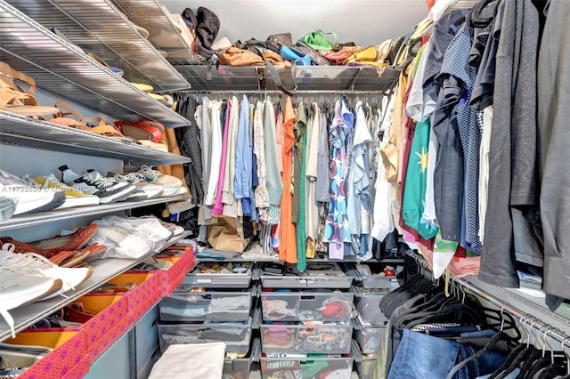 view of spacious closet