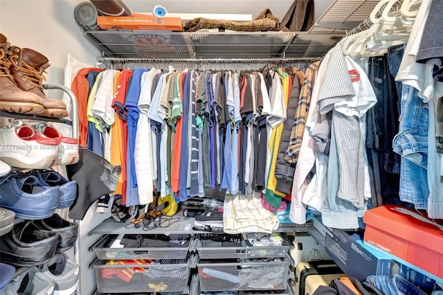 view of spacious closet