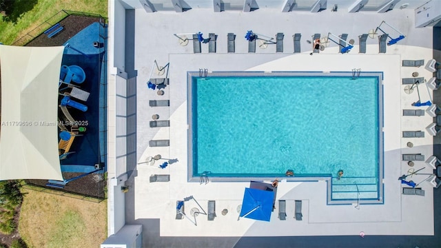 aerial view