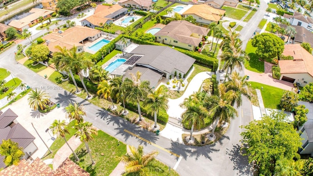 7345 N Oakmont Dr, Hialeah, FL 33015 - aerial view of residential area with a pool area