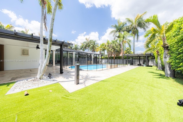 7345 N Oakmont Dr, Hialeah, FL 33015 - view of yard featuring a patio
