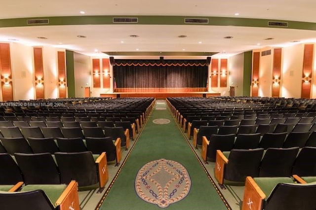 12501 SW 14th St Unit 108R, Pembroke Pines, FL 33027 - home theater with recessed lighting