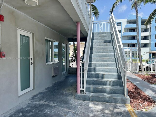 7435 Harding Ave Unit 101, Miami Beach, FL 33141 - view of staircase