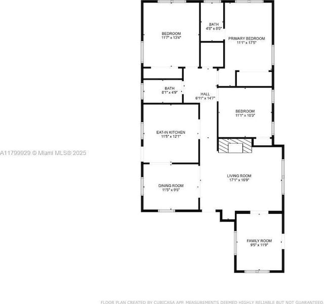 425 Cadagua Ave, Coral Gables, FL 33146 - home floor plan