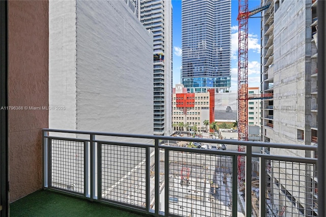 244 Biscayne Blvd Unit 645, Miami, FL 33132 - balcony with a city view