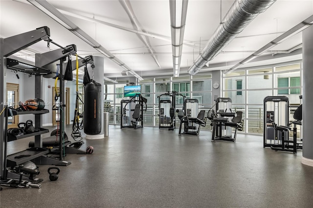 244 Biscayne Blvd Unit 645, Miami, FL 33132 - view of workout area