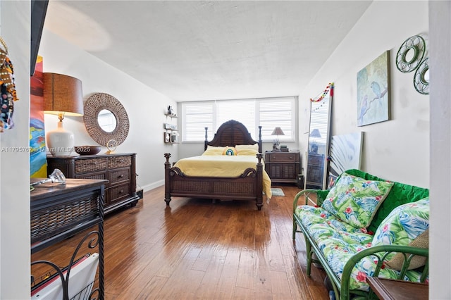 1470 NE 125th Ter Unit Ph9, North Miami, FL 33161 - bedroom with hardwood / wood-style floors and baseboards