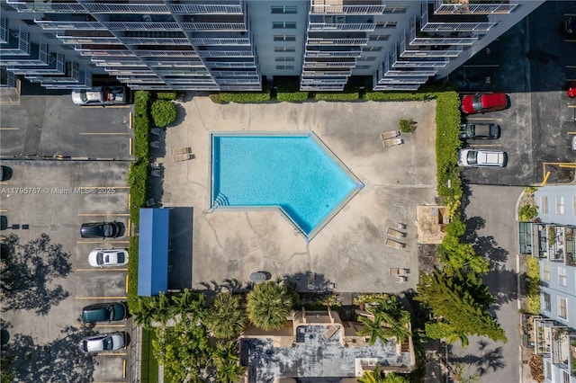 1470 NE 125th Ter Unit Ph9, North Miami, FL 33161 - aerial view of a pool area