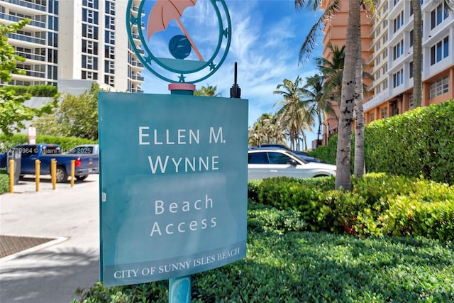 19201 Collins Ave Unit 1001, Sunny Isles Beach, FL 33160 - view of community / neighborhood sign