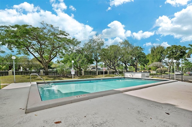 8000 SW 81st Dr Unit 103, Miami, FL 33143 - community pool with fence and a patio area