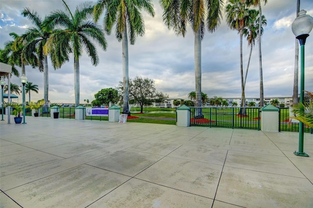 2405 Antigua Cir Unit E1, Coconut Creek, FL 33066 - view of community featuring fence and a gate