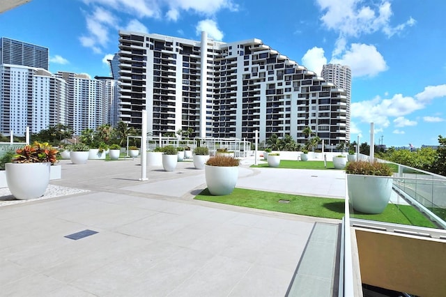 view of property's community
