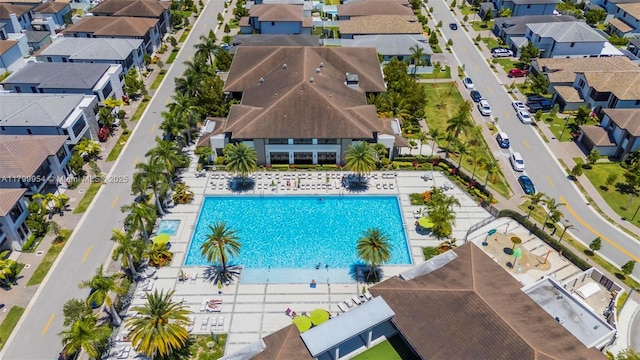 8301 NW 41st St Unit B-305, Doral, FL 33166 - aerial perspective of suburban area featuring a pool area