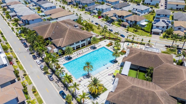 8301 NW 41st St Unit B-305, Doral, FL 33166 - aerial view of residential area featuring a pool