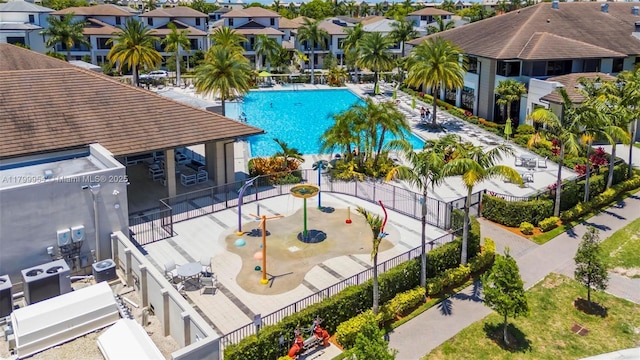 8301 NW 41st St Unit B-305, Doral, FL 33166 - community pool featuring a residential view and fence