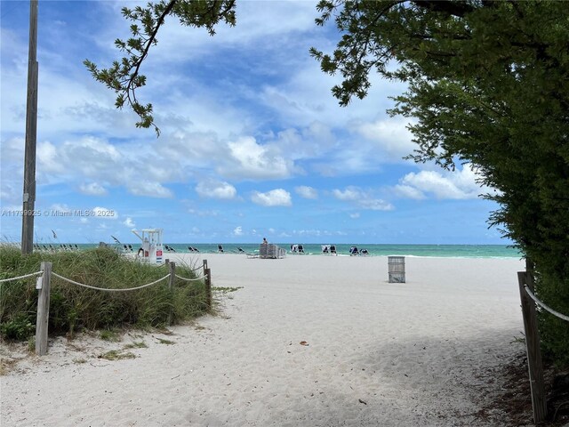 6515 Collins Ave Unit 1801, Miami Beach, FL 33141 - water view with nearby beach