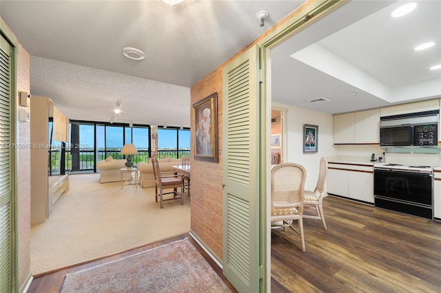 2450 Presidential Way Unit 1607, West Palm Beach, FL 33401 - corridor with dark wood-type flooring