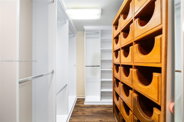 2450 Presidential Way Unit 1607, West Palm Beach, FL 33401 - spacious closet featuring dark wood-style flooring