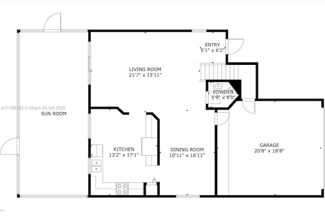 4161 W Silverado Cir, Davie, FL 33024 - room layout