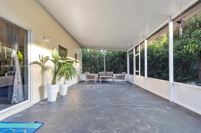 4161 W Silverado Cir, Davie, FL 33024 - view of patio featuring an outdoor hangout area