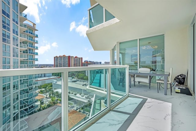 200 Sunny Isles Blvd Unit 2-1503, Sunny Isles Beach, FL 33160 - balcony featuring a city view