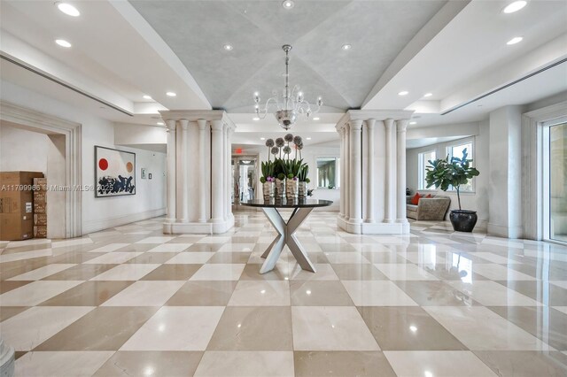 200 Sunny Isles Blvd Unit 2-1503, Sunny Isles Beach, FL 33160 - lobby featuring recessed lighting