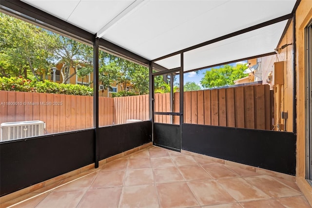 450 SE 7th St Unit 214, Dania Beach, FL 33004 - view of unfurnished sunroom