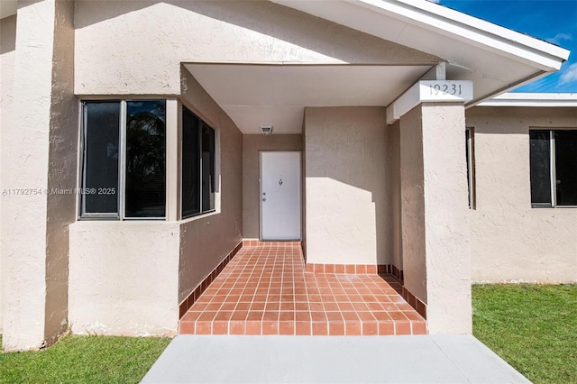 19231 SW 121st Ave, Miami, FL 33177 - view of exterior entry featuring stucco siding