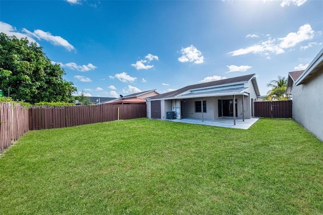 19231 SW 121st Ave, Miami, FL 33177 - rear view of property featuring a patio, stucco siding, and central AC