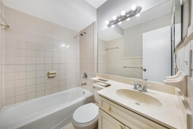 19231 SW 121st Ave, Miami, FL 33177 - full bath with toilet, bathing tub / shower combination, and vanity