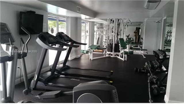 1720 NW N River Dr Unit 113, Miami, FL 33125 - view of exercise room