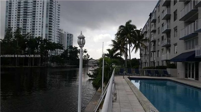 1720 NW N River Dr Unit 113, Miami, FL 33125 - community pool with a water view