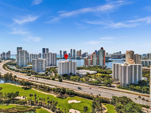3300 NE 191st St Unit Lp04, Aventura, FL 33180 - skyline view featuring a nearby body of water and a golf course