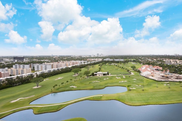 1745 E Hallandale Beach Blvd Unit 1903W, Hallandale Beach, FL 33009 - view of urban area featuring a nearby body of water and a golf club