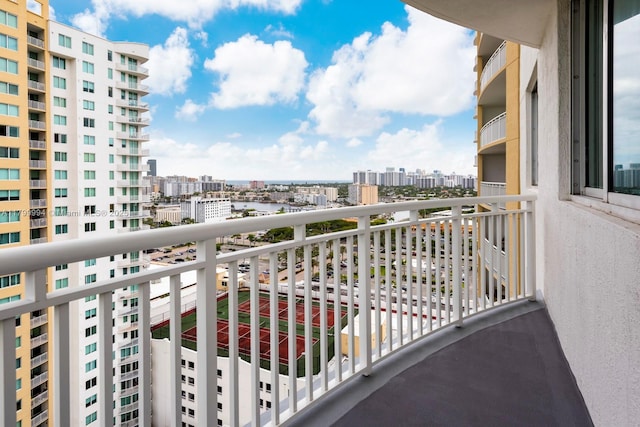 1745 E Hallandale Beach Blvd Unit 1903W, Hallandale Beach, FL 33009 - balcony with a city view