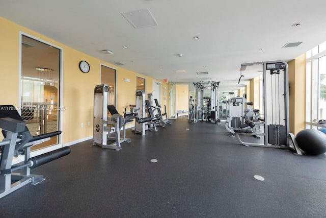 1745 E Hallandale Beach Blvd Unit 1903W, Hallandale Beach, FL 33009 - view of workout area