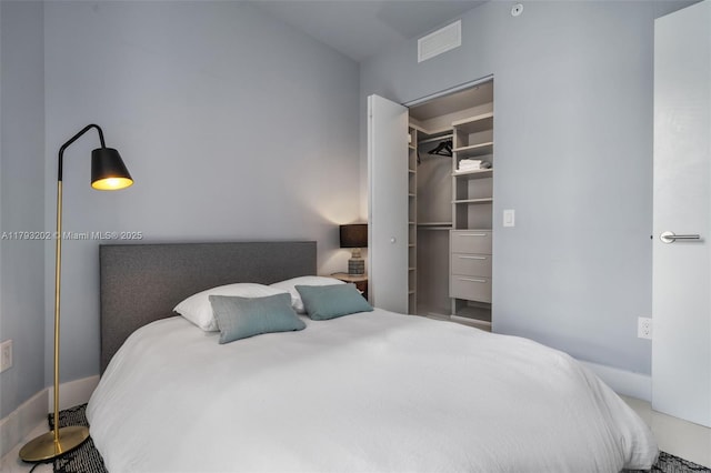 501 NE 31st St Unit 2906, Miami, FL 33137 - bedroom featuring a spacious closet and a closet