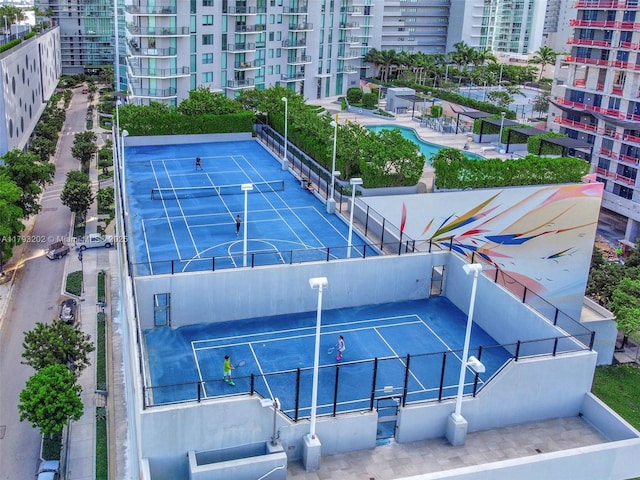 501 NE 31st St Unit 2906, Miami, FL 33137 - aerial view of a pool area