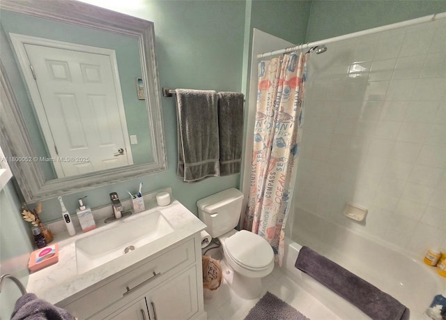 8318 Lagos De Campo Blvd, Tamarac, FL 33321 - bathroom with toilet, tile patterned flooring, and vanity
