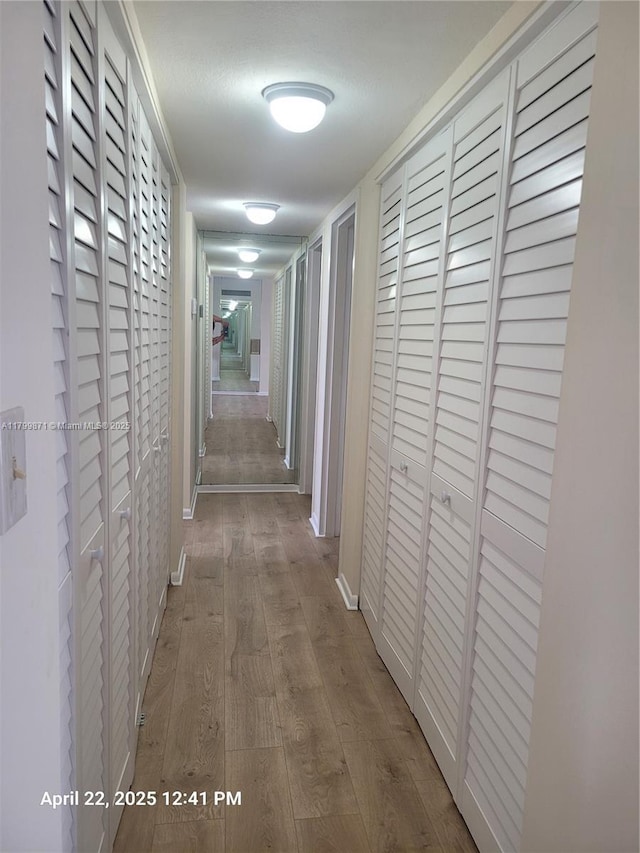 14140 SW 84th St Unit 301-H, Miami, FL 33183 - hallway with hardwood / wood-style flooring