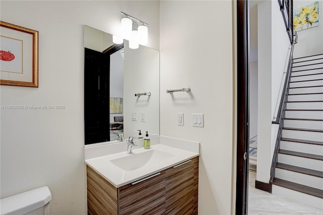 9015 NW 161st Ter, Miami Lakes, FL 33018 - bathroom featuring toilet and vanity