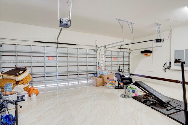 9015 NW 161st Ter, Miami Lakes, FL 33018 - garage with a garage door opener